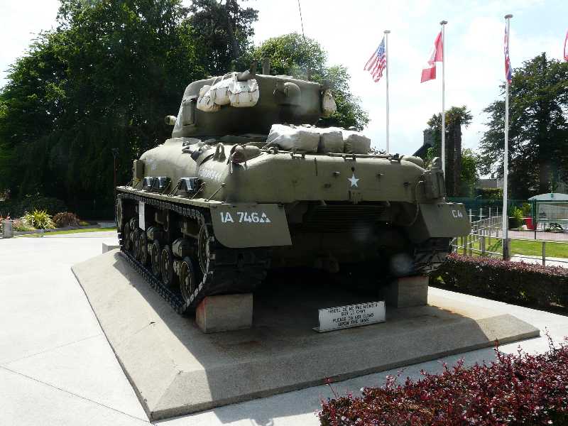 Char Sherman M4 Americain
