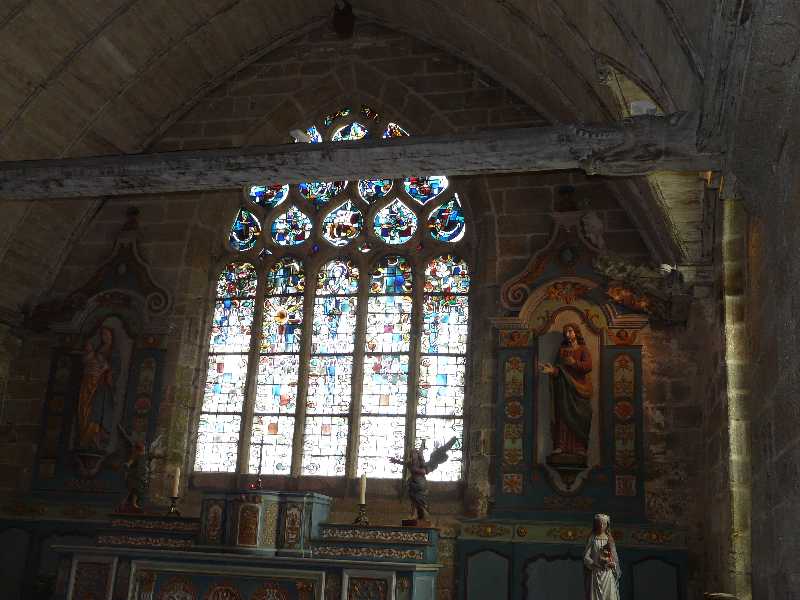 Vitrail  Chapelle de la Joie (Guilvinec -Finistère -29 )
