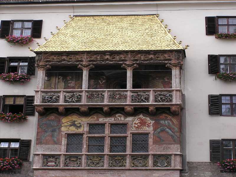 Le petit toit d’or  Innsbruck
