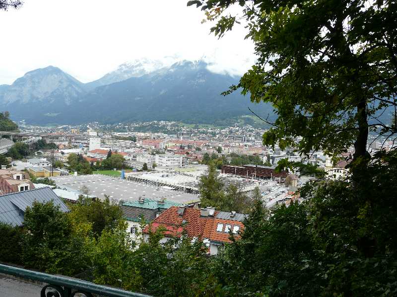 Vue sur Innsbruck
