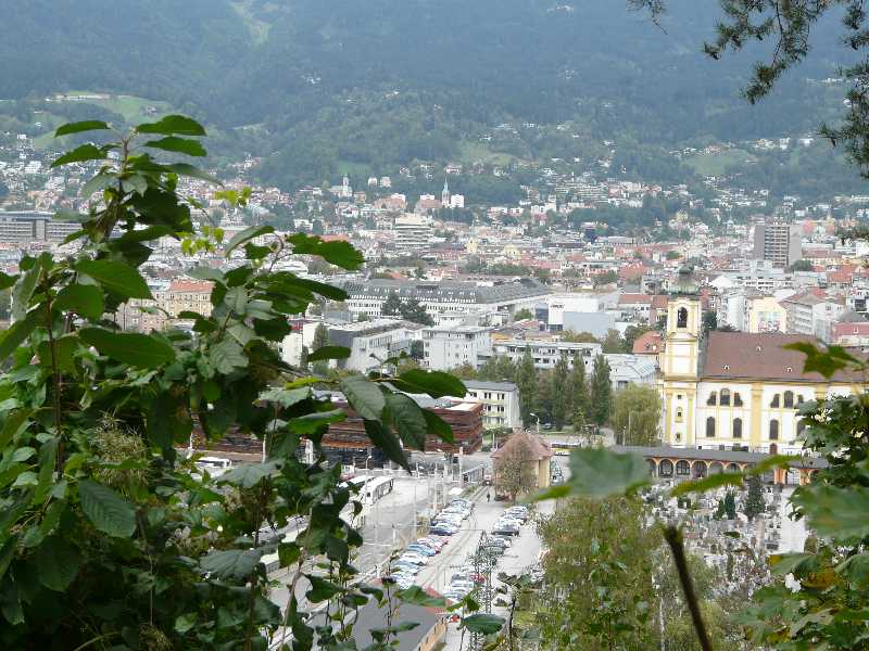 Autre vue sur Innsbruck
