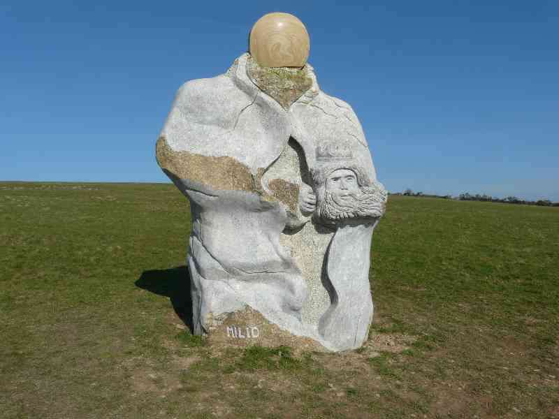 St Milio (sculpteur Norbert LE GALL ) Carnoet 22
